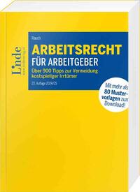 Vorderes Coverbild Arbeitsrecht für Arbeitgeber