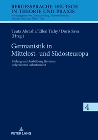 Vorderes Coverbild Germanistik in Mittelost- und Südosteuropa