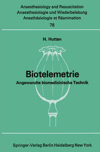 Vorderes Coverbild Biotelemetrie