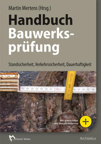 Vorderes Coverbild Handbuch Bauwerksprüfung