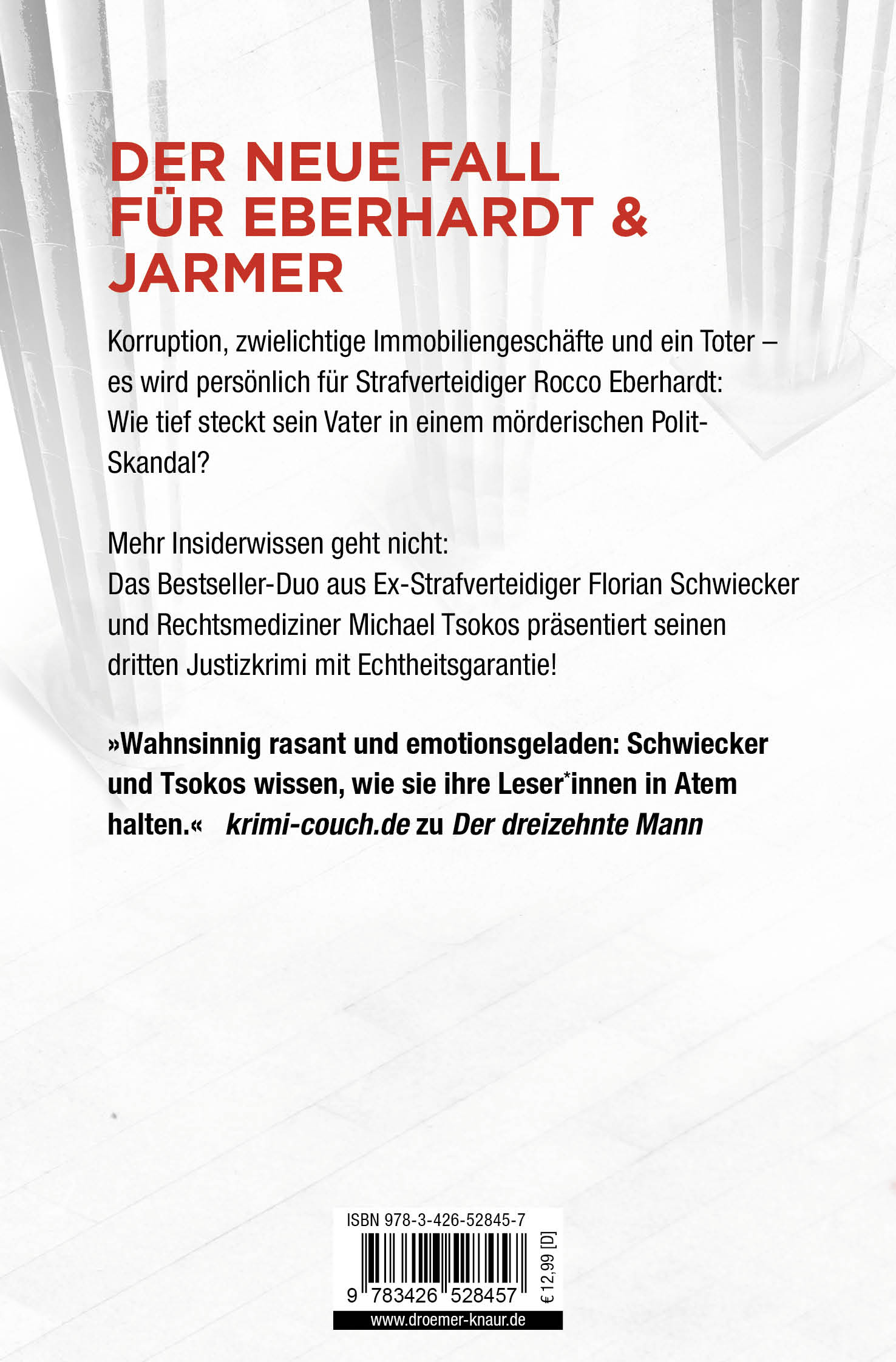 Rückseitencover Die letzte Lügnerin