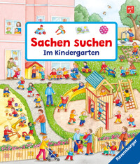 Vorderes Coverbild Sachen suchen - Im Kindergarten