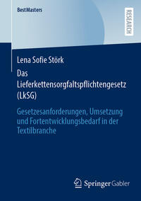 Vorderes Coverbild Das Lieferkettensorgfaltspflichtengesetz (LkSG)