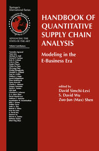 Vorderes Coverbild Handbook of Quantitative Supply Chain Analysis