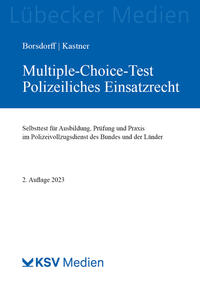Vorderes Coverbild Multiple-Choice-Test Polizeiliches Einsatzrecht