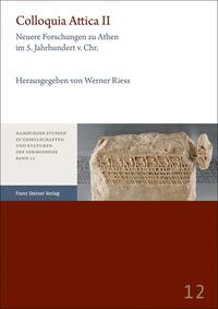 Vorderes Coverbild Colloquia Attica. Band 2