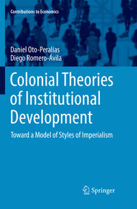 Vorderes Coverbild Colonial Theories of Institutional Development