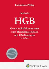 Vorderes Coverbild Gemeinschaftskommentar zum HGB