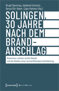 Vorderes Coverbild Solingen, 30 Jahre nach dem Brandanschlag