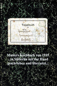 Vorderes Coverbild Mutters Kochbuch von 1935