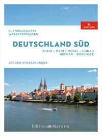 Vorderes Coverbild Planungskarte Wasserstraßen Deutschland Süd