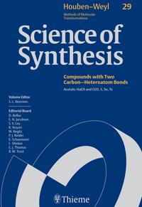 Vorderes Coverbild Science of Synthesis: Houben-Weyl Methods of Molecular Transformations Vol. 29