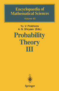 Vorderes Coverbild Probability Theory III