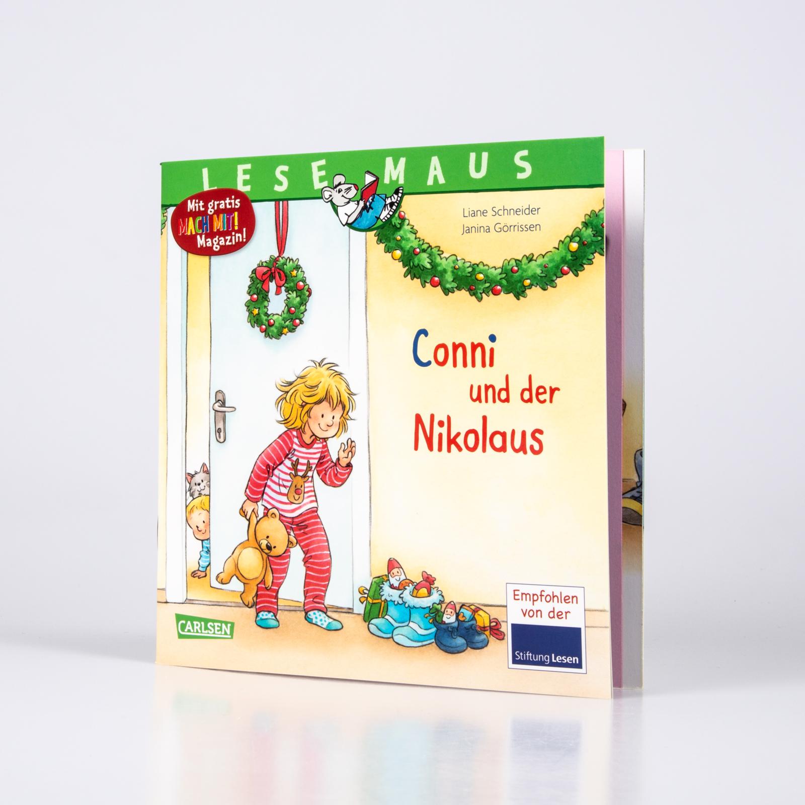 Beispielinhalt (Bild) LESEMAUS 192: Conni und der Nikolaus