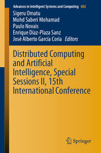 Vorderes Coverbild Distributed Computing and Artificial Intelligence, Special Sessions II, 15th International Conference