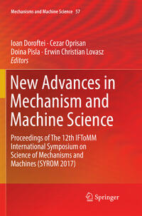 Vorderes Coverbild New Advances in Mechanism and Machine Science