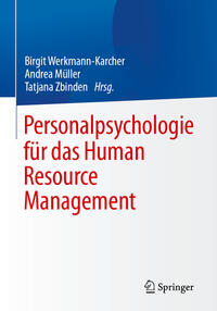 Vorderes Coverbild Personalpsychologie für das Human Resource Management
