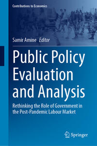 Vorderes Coverbild Public Policy Evaluation and Analysis