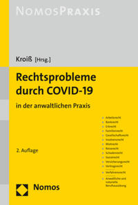 Vorderes Coverbild Rechtsprobleme durch COVID-19