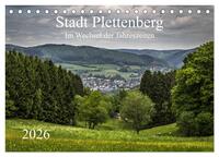 Vorderes Coverbild Stadt Plettenberg (Tischkalender 2026 DIN A5 quer), CALVENDO Monatskalender