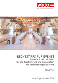 Vorderes Coverbild Rechtstipps für Events