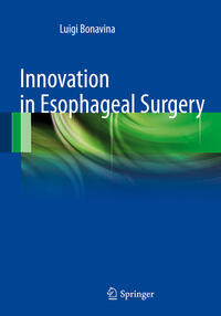 Vorderes Coverbild Innovation in Esophageal Surgery