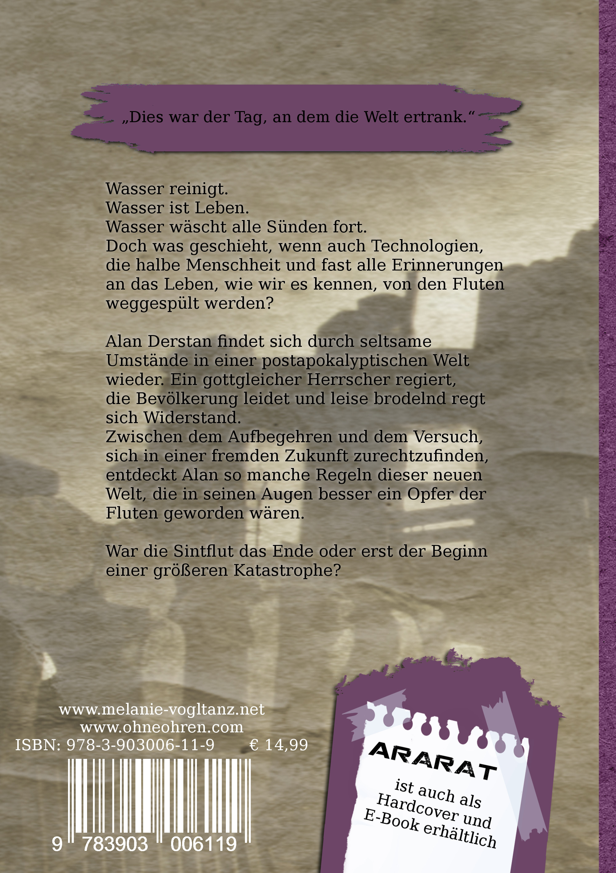 Rückseitencover Ararat
