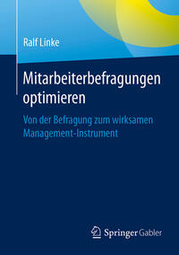 Vorderes Coverbild Mitarbeiterbefragungen optimieren
