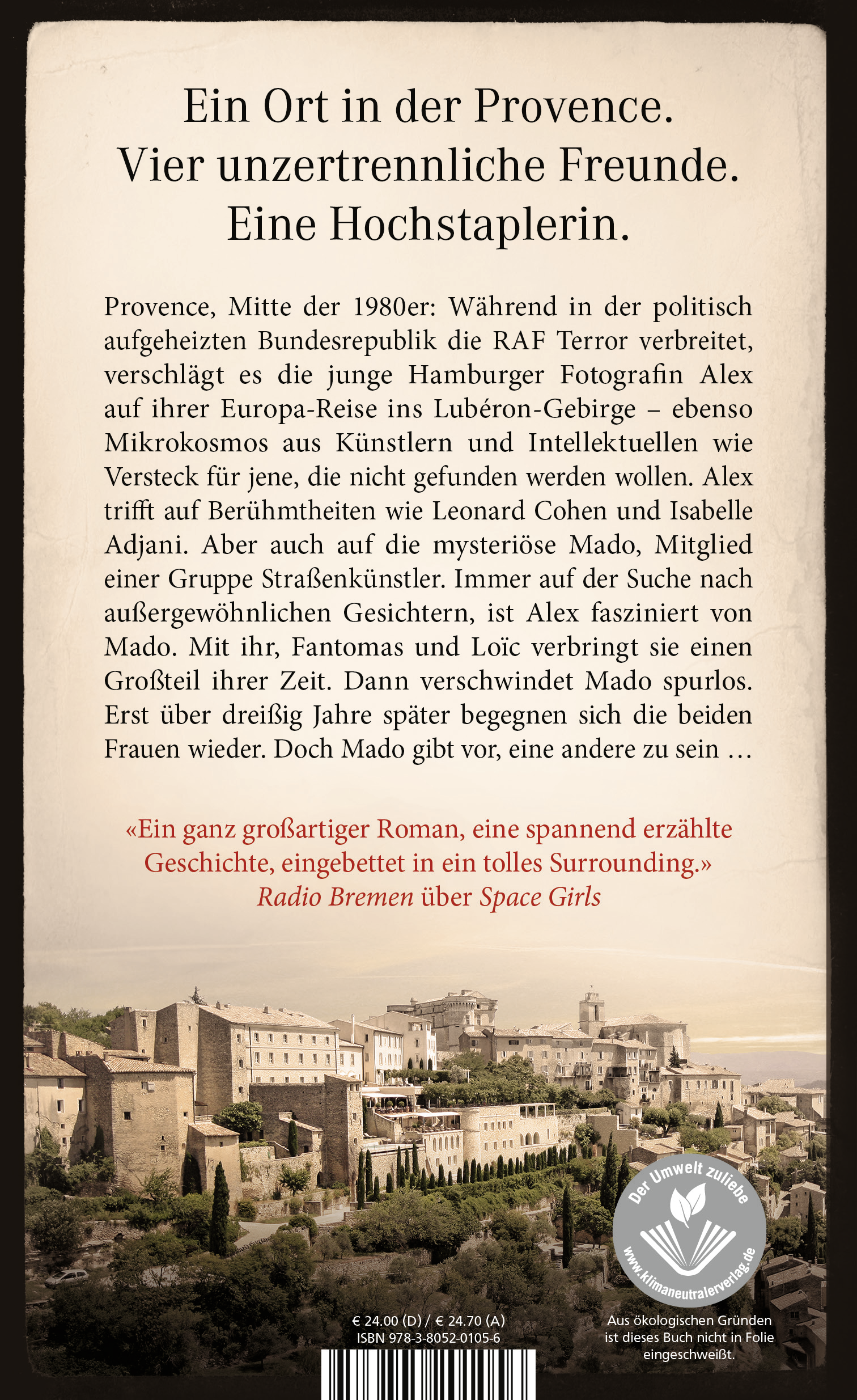Rückseitencover Die Frau, die es nicht mehr gibt