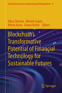 Vorderes Coverbild Blockchain’s Transformative Potential of Financial Technology for Sustainable Futures