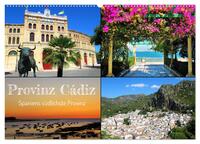 Vorderes Coverbild Provinz Cádiz - Spaniens südlichste Provinz (Wandkalender 2025 DIN A2 quer), CALVENDO Monatskalender