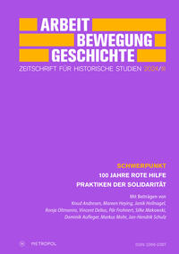 Vorderes Coverbild Arbeit – Bewegung – Geschichte