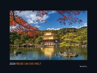 Vorderes Coverbild Reise um die Welt - KUNTH Wandkalender 2024