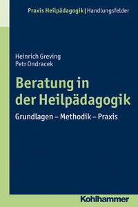 Vorderes Coverbild Beratung in der Heilpädagogik