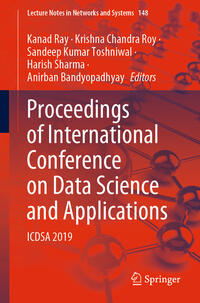Vorderes Coverbild Proceedings of International Conference on Data Science and Applications