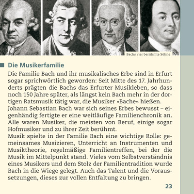 Beispielinhalt (Bild) Johann Sebastian Bach