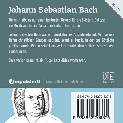Rückseitencover Johann Sebastian Bach