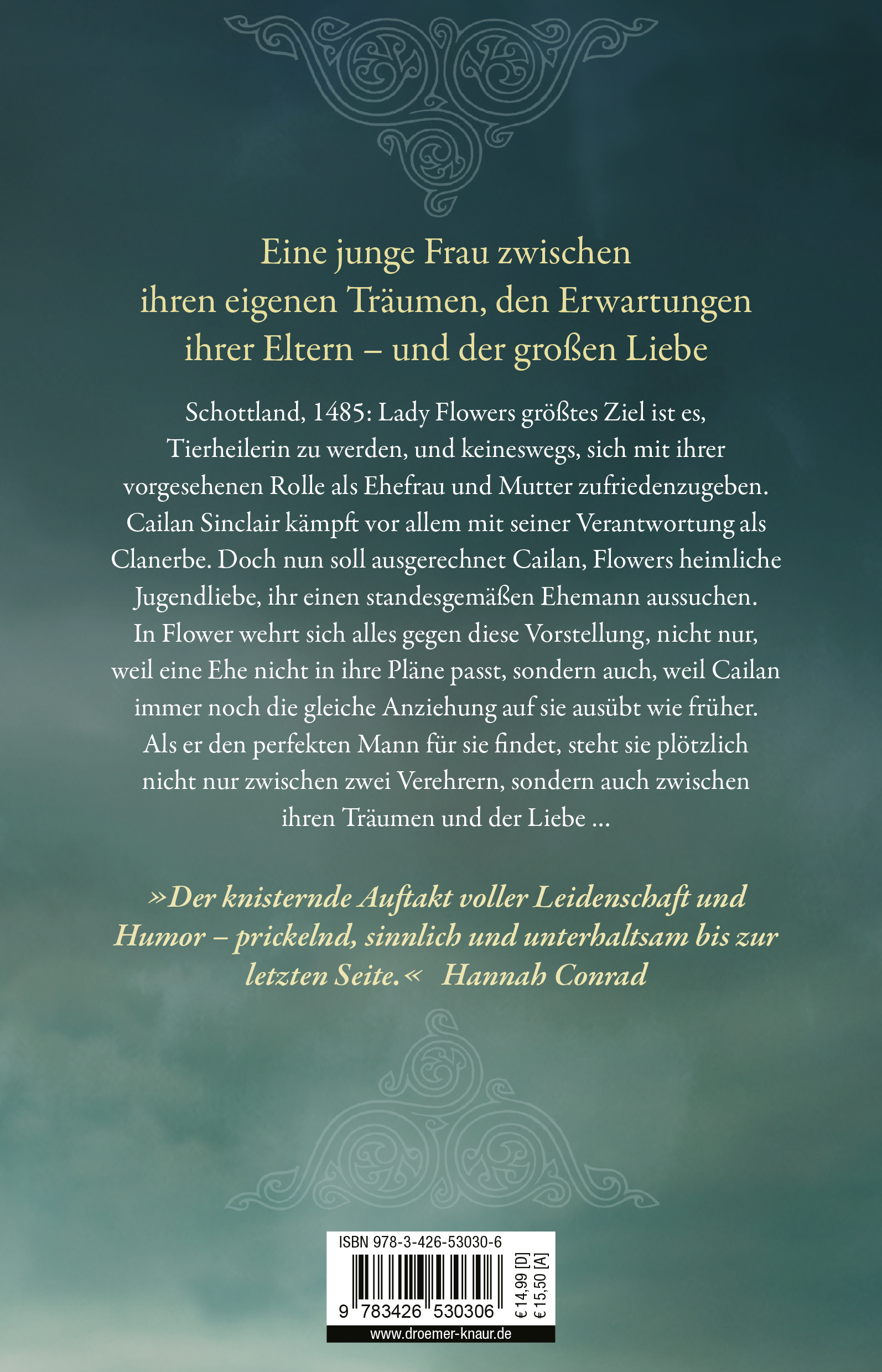 Rückseitencover Der Traum der Lady Flower