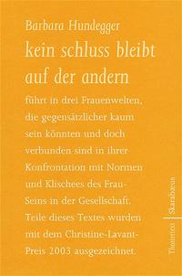 Vorderes Coverbild kein schluss bleibt auf der andern