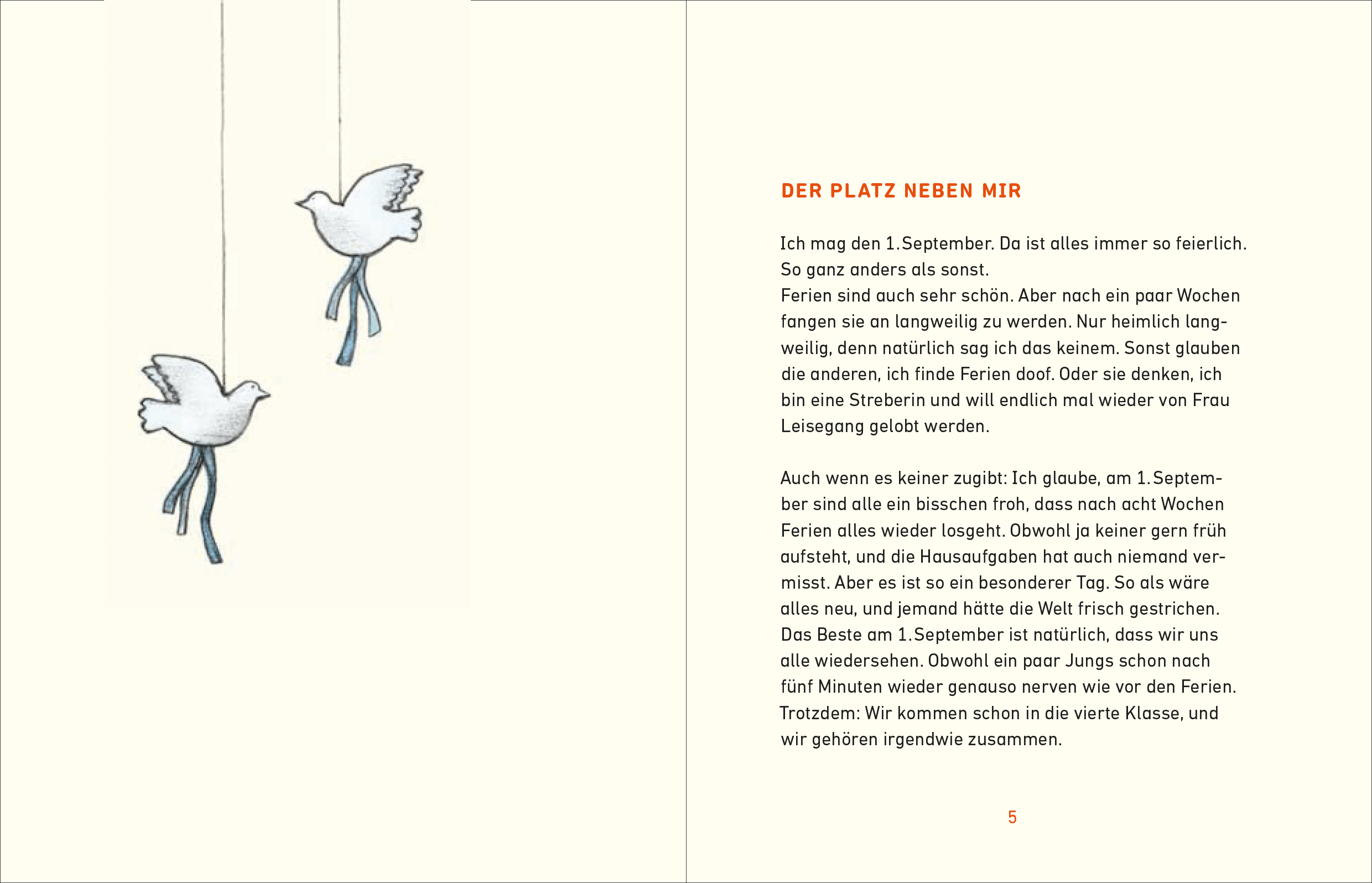 Beispielinhalt (Bild) Fritzi war dabei. Eine Wendewundergeschichte (gebundene Ausgabe)