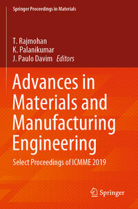 Vorderes Coverbild Advances in Materials and Manufacturing Engineering