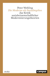 Vorderes Coverbild Die Moderne als Sozialmythos