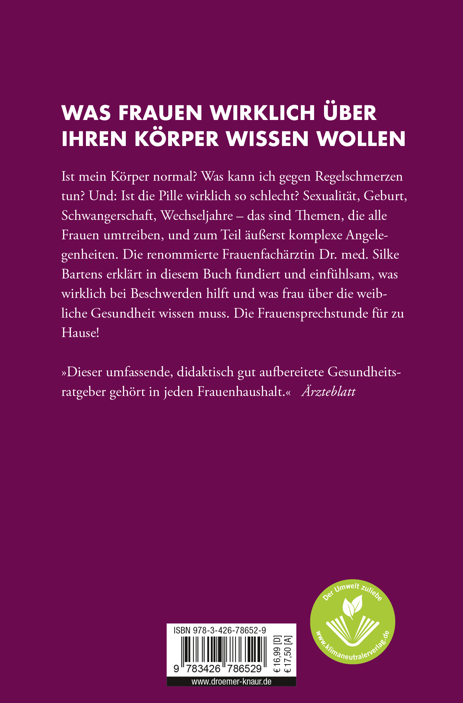 Rückseitencover Frauensache