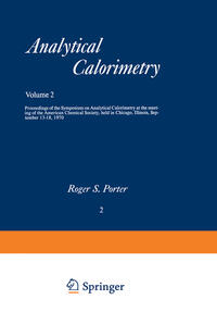 Vorderes Coverbild Analytical Calorimetry