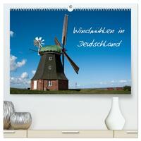 Vorderes Coverbild Windmühlen in Deutschland (hochwertiger Premium Wandkalender 2025 DIN A2 quer), Kunstdruck in Hochglanz