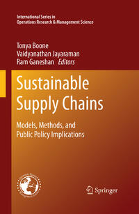Vorderes Coverbild Sustainable Supply Chains
