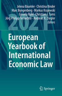 Vorderes Coverbild European Yearbook of International Economic Law 2021