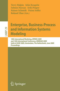 Vorderes Coverbild Enterprise, Business-Process and Information Systems Modeling