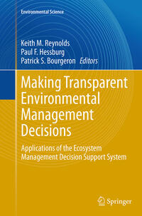 Vorderes Coverbild Making Transparent Environmental Management Decisions