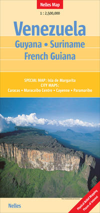 Vorderes Coverbild Venezuela - Guyana - Suriname - French Guiana